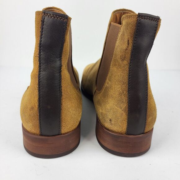 Shoe The Bear Chelsea Shoes Suede Pull On Plain Toe Boots - Picture 8 of 15